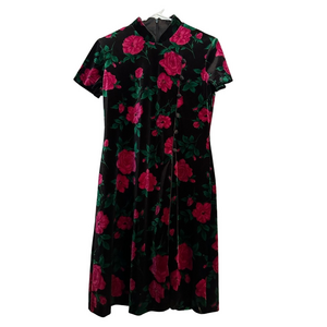 Maggy London Asian Style Velvet Dress